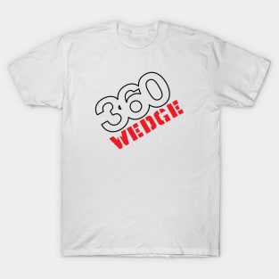 360 Wedge - Badge Design T-Shirt